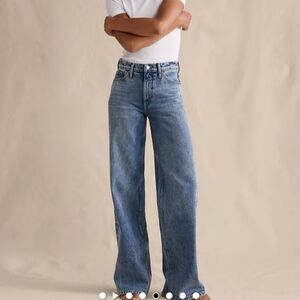 womens Light Blue wide leg Jeans